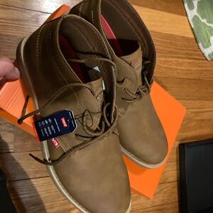 Levi's Tan Chukka Boots for Men